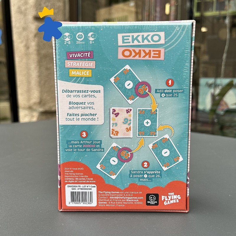 Ekko - Top Jeu d'ambiance et de défausse de cartes - Meepland