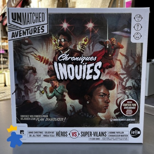 Unmatched Aventures Chroniques Inouïes - Iello & Restoration Games