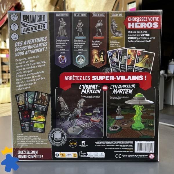 Unmatched Aventures Chroniques Inouïes - Iello & Restoration Games