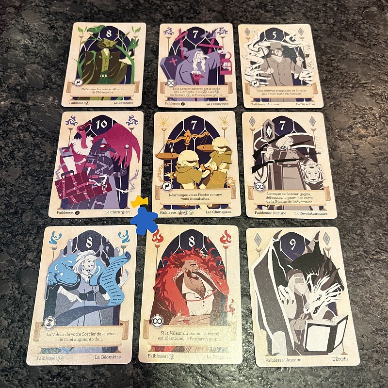 Wizards Cup - Jeu de stratégie et de cartes à deux joueurs - Meepland