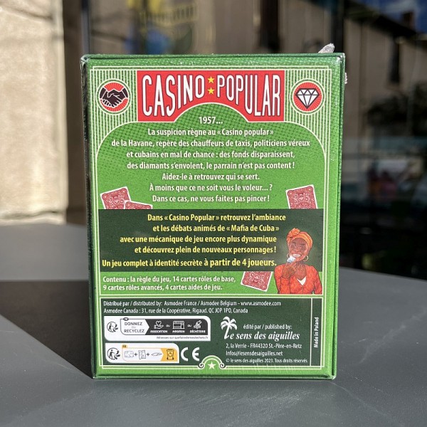 Mafia de Cuba Casino Popular - Le Sens des Aiguilles