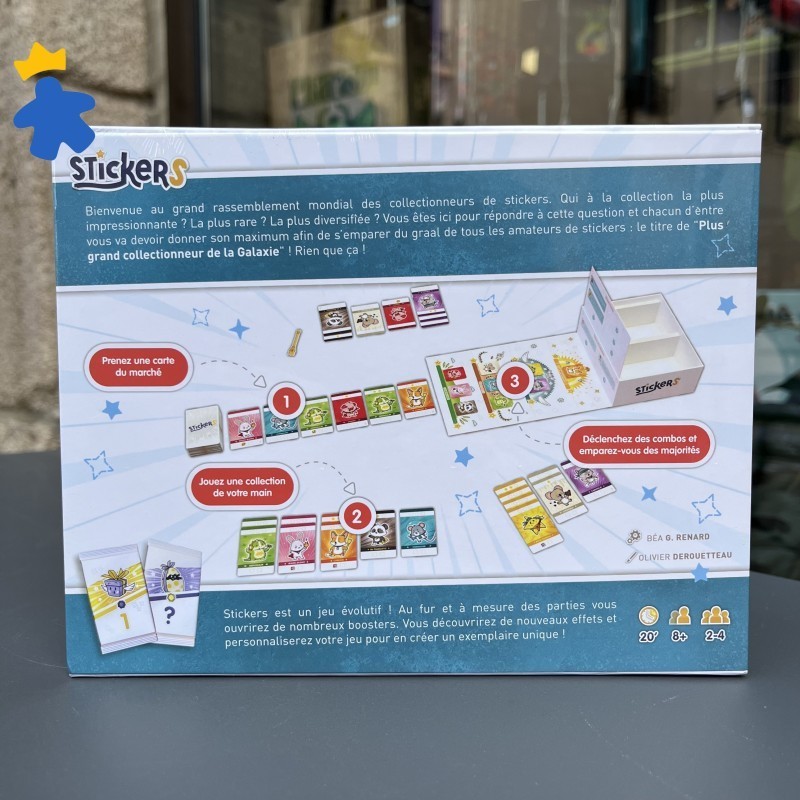 Stickers - Top des jeux de collection de cartes évolutif - Meepland
