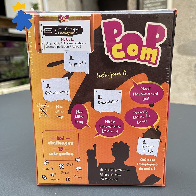 Jeu De Société Pop Com - édité Par Ludonaute, à Partir De 14 Ans, 4 Joueurs Minimum, Neuf