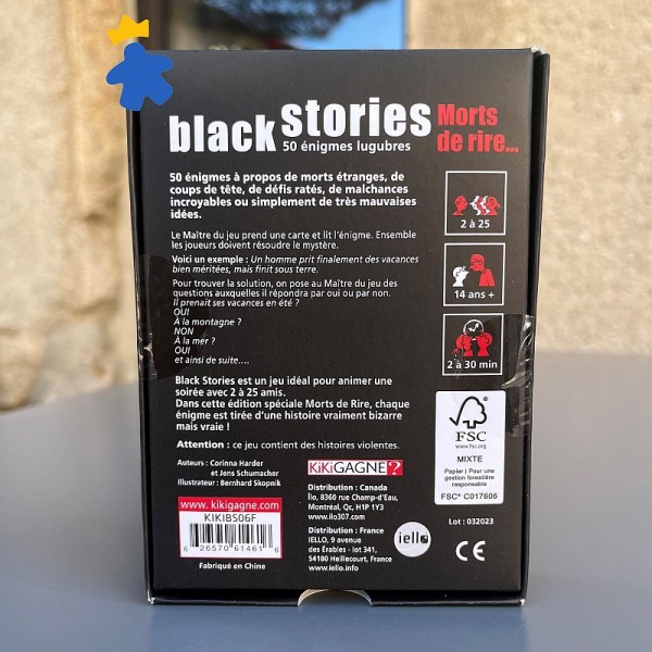 Black Stories Morts de Rire - Kikigagne ?
