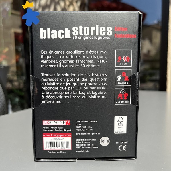 Black Stories édition Fantastique - Kikigagne ?