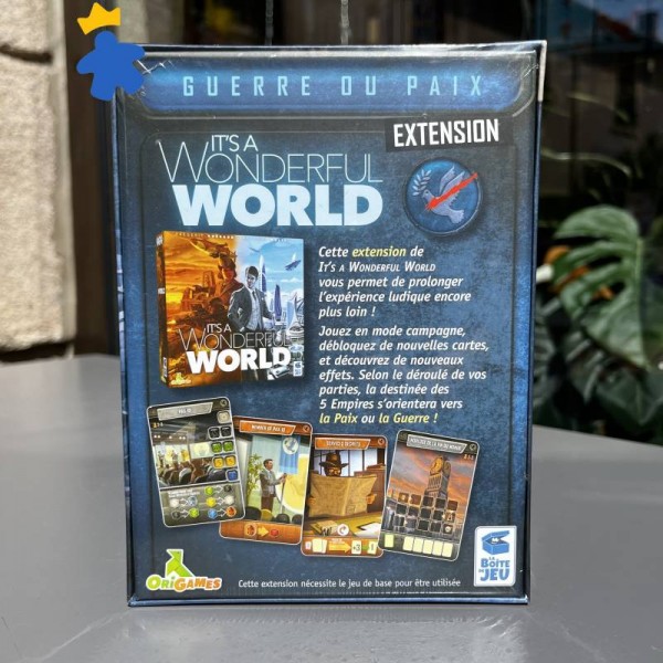 It's a Wonderful World Guerre ou Paix - Origames & La Boite de Jeu