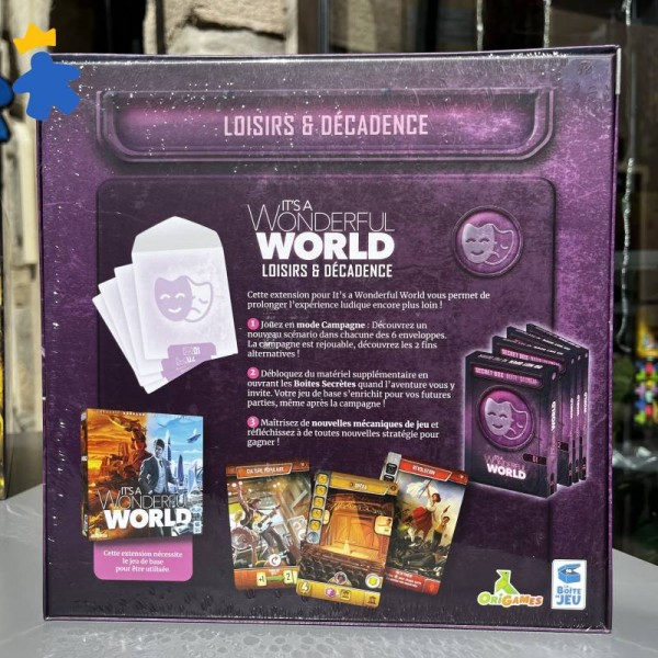 It's a Wonderful World Loisirs & Décadence - Origames & La Boite de Jeu