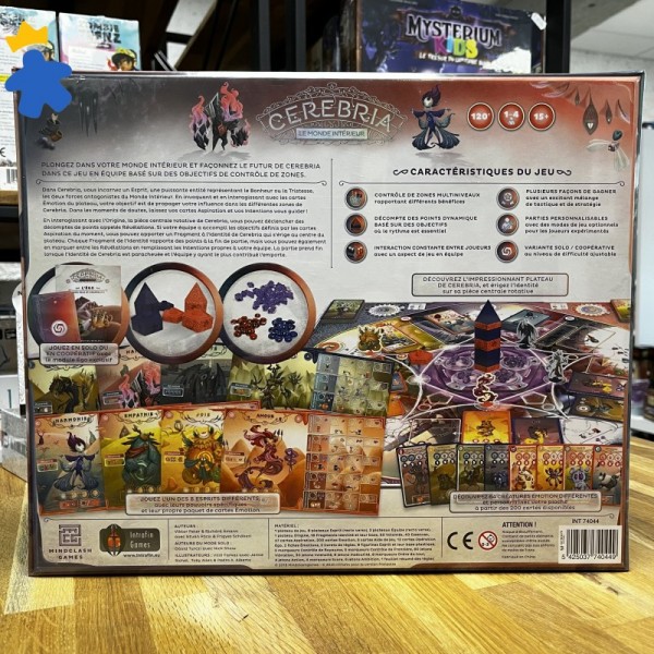 Cerebria Le Monde Intérieur - Intrafin Games & Mindclash Games