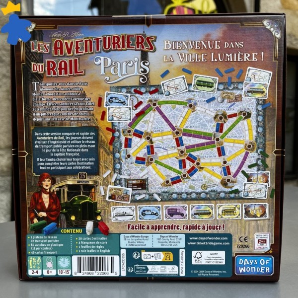 Les Aventuriers du Rail Paris - Days Of Wonder