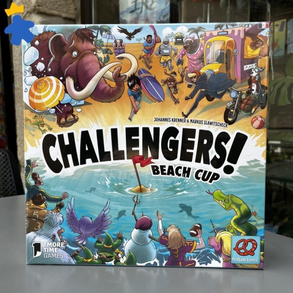 Challengers! Beach Cup - Pretzel Games & 1 More Time games