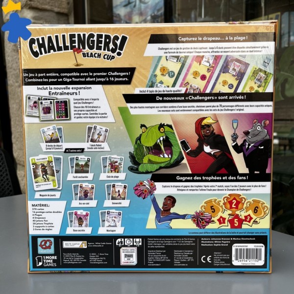 Challengers! Beach Cup - Pretzel Games & 1 More Time games