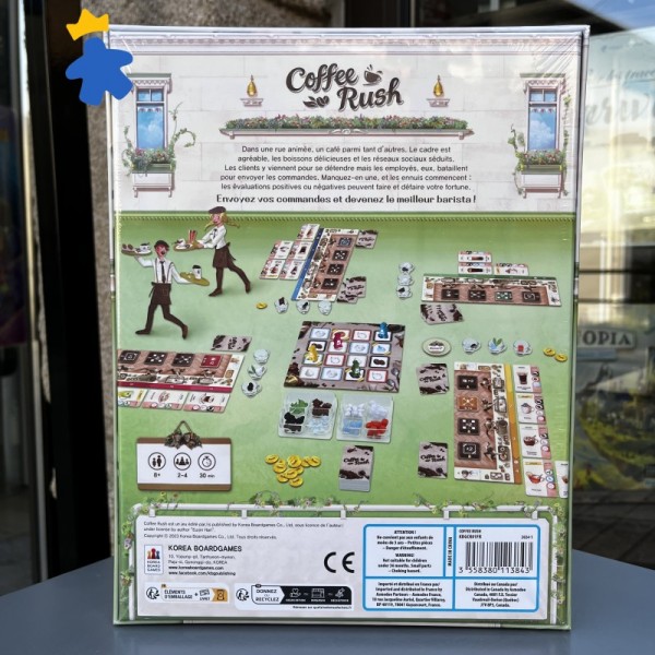 Coffee Rush - Korea Board Games