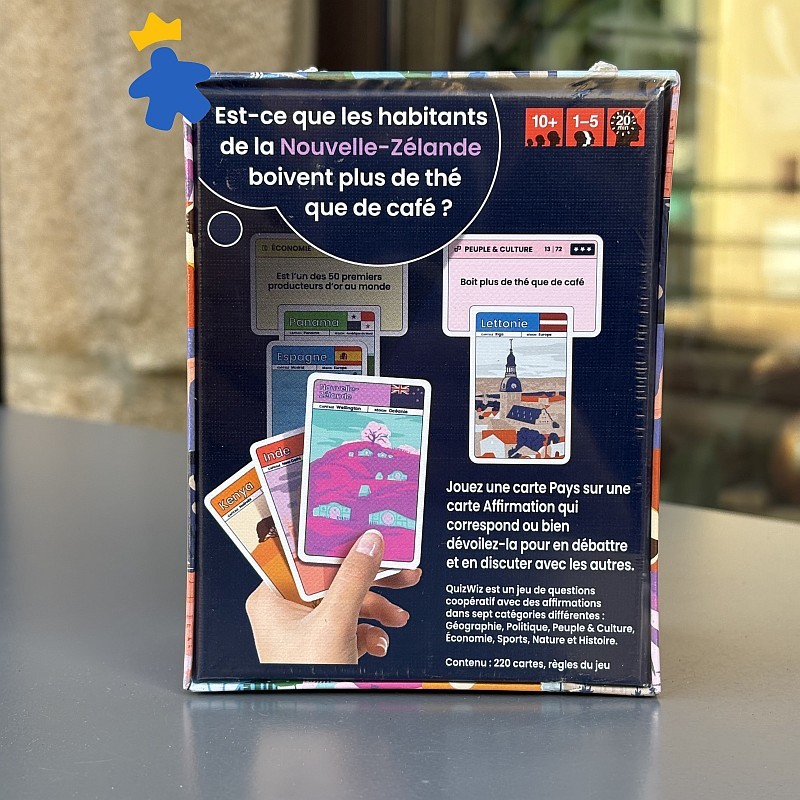 MIRALUDO Almost Un Quiz – Adult Board Game – 240 Humour and General Culture Cards – Evening with Friends or Family – Ages 12 and Above – 2 to 99 Players