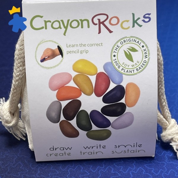 16 crayons en cire naturelle - Crayon Rocks