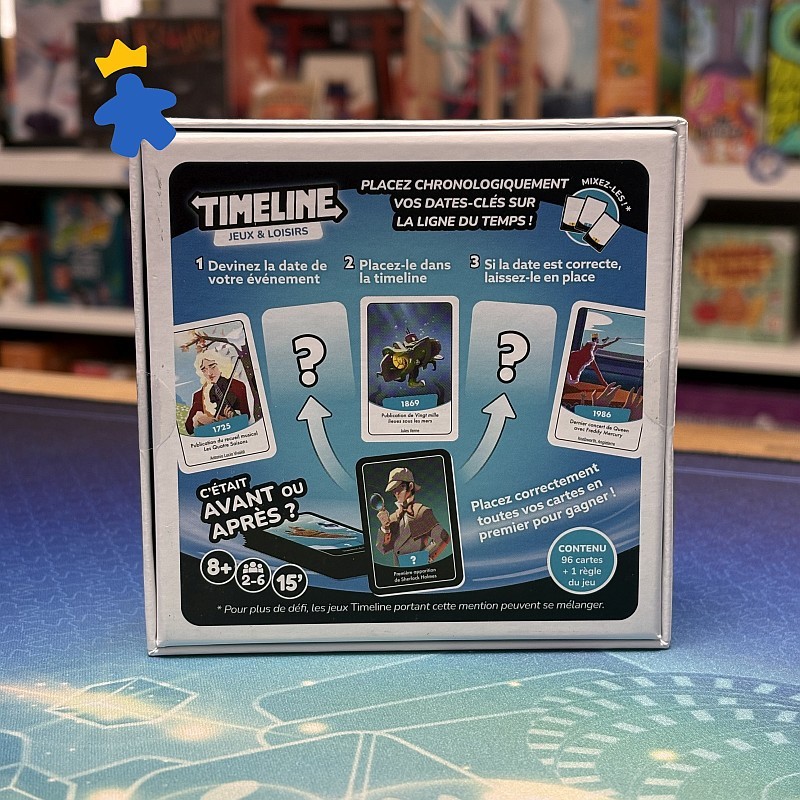 Asmodee Timeline Twist - Gioco Di Carte Cooperativo Di Cultura Generale - 2-8 Giocatori, 8+ Anni