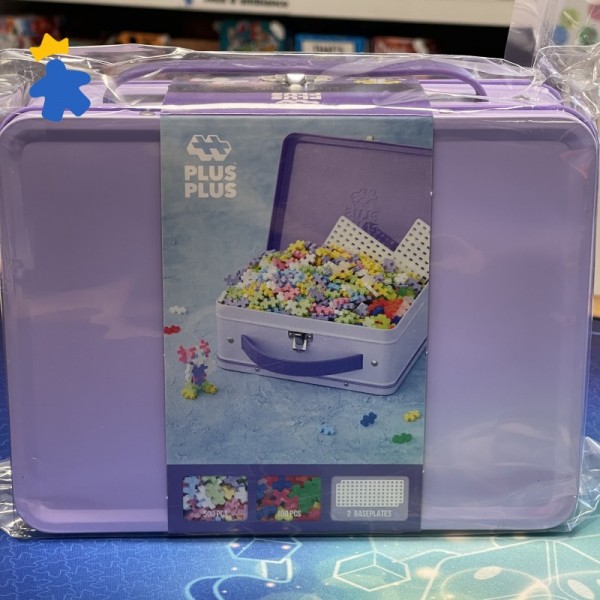 Valisette métal 600 pièces Plus Plus Pastel/Néon - Kontiki