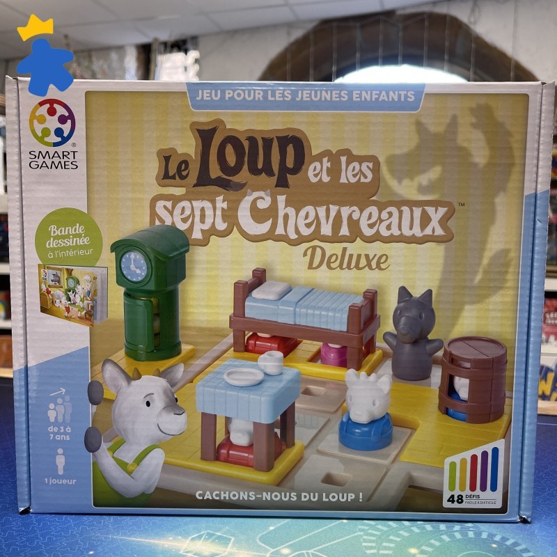 Le loup et les sept chevreaux Smart Games - Jeu logique & concentration 3+