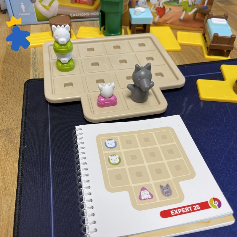 Le loup et les sept chevreaux Smart Games - Jeu logique & concentration 3+