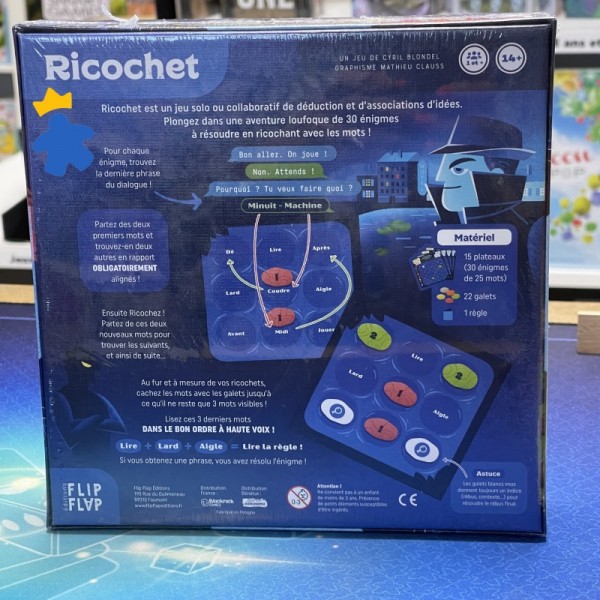 Ricochet 2 - Le profil de l'homme sans visage - Flip Flap Editions