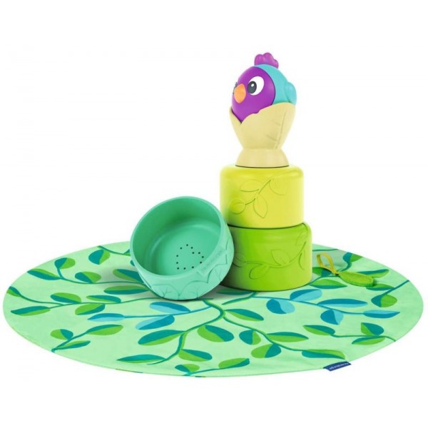 Play+ Tasses à empiler 3 en 1 - Petit oiseau - Ravensburger