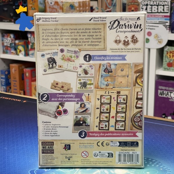 Sur les Traces de Darwin Correspondances - Sorry We Are French