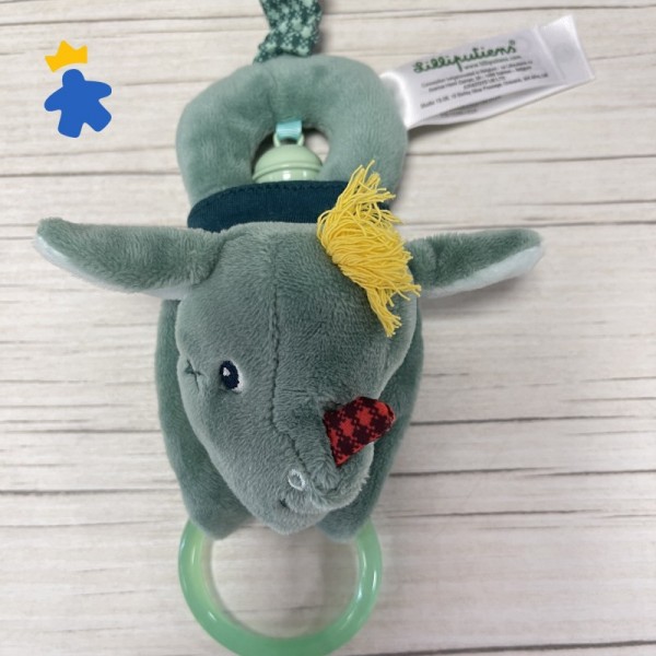 Hochet clochette Joe le dragon - Lilliputiens