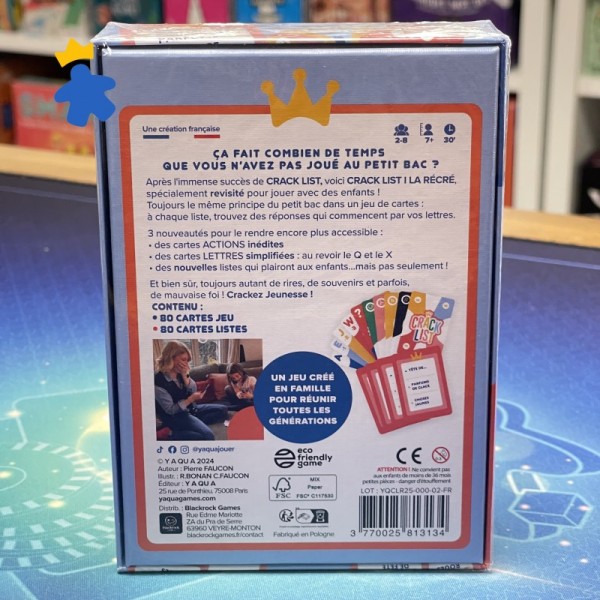 Crack List La Récré - Yaqua