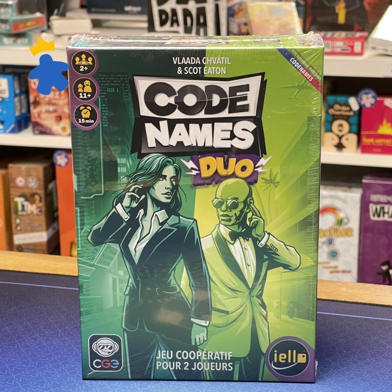 Code Names Duo Codenames Duo - Top jeux d'ambiance et association d'idées à 2 joueurs
