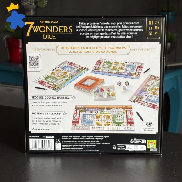 7 Wonders Dice - Repos Production