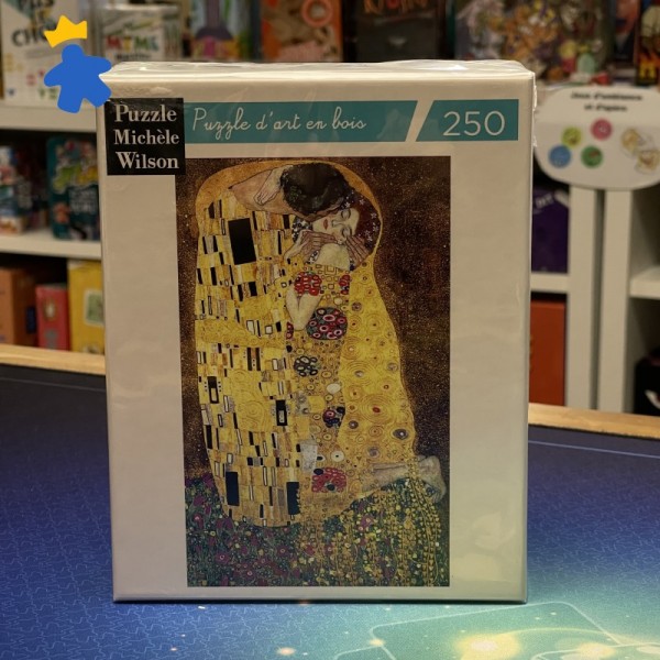 Puzzle 250 pièces - Le baiser - Klimt - Puzzle Michèle Wilson