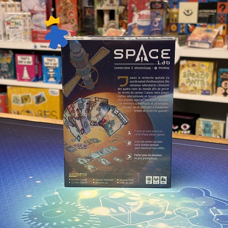 Space Lab - Top des jeux de stratégie et de collection de cartes