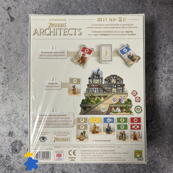 7 Wonders Architects - Medals Espansione (Tedesco) – Gioco Di Strategia, 2-7 Giocatori, 8+ Anni