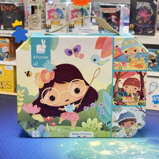 Puzzles Evolutifs 4 saisons - Janod