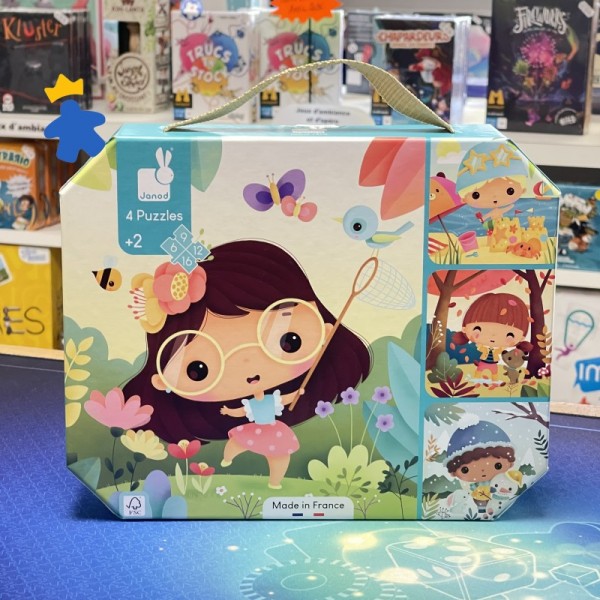 Puzzles Evolutifs 4 saisons - Janod