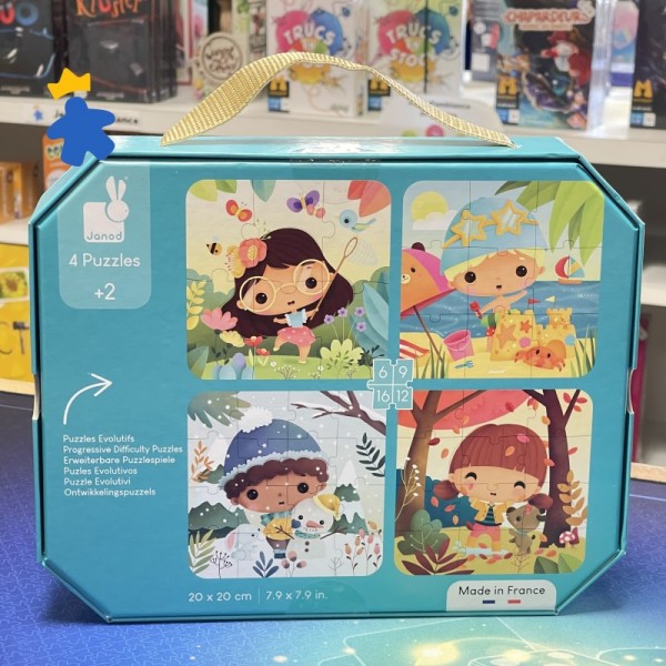 Puzzles Evolutifs 4 saisons - Janod