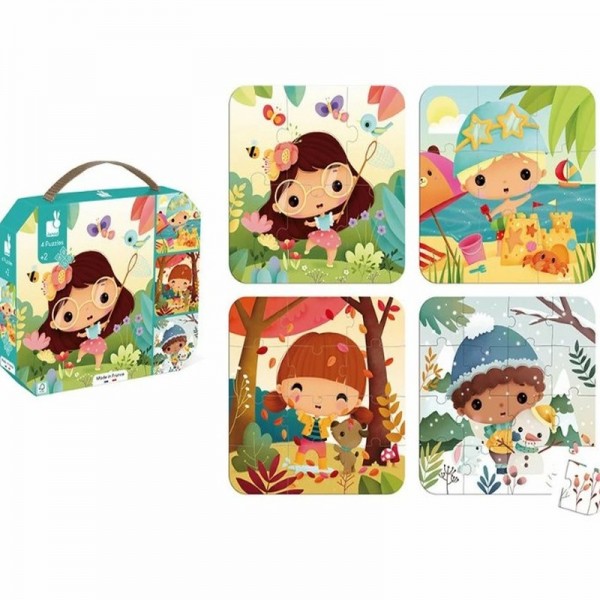 Puzzles Evolutifs 4 saisons - Janod