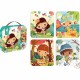 Puzzles Evolutifs 4 saisons - Janod