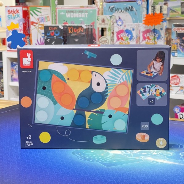 Mes premières mosaïques en bois - Janod