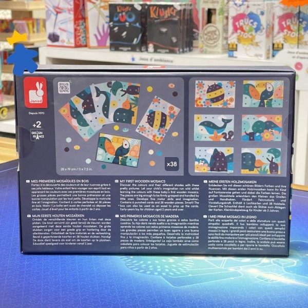 Mes premières mosaïques en bois - Janod