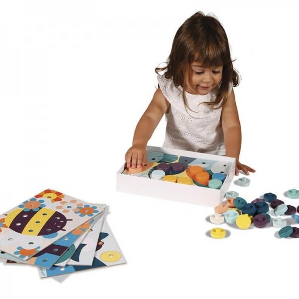 Mes premières mosaïques en bois - Janod