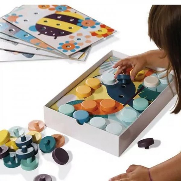 Mes premières mosaïques en bois - Janod