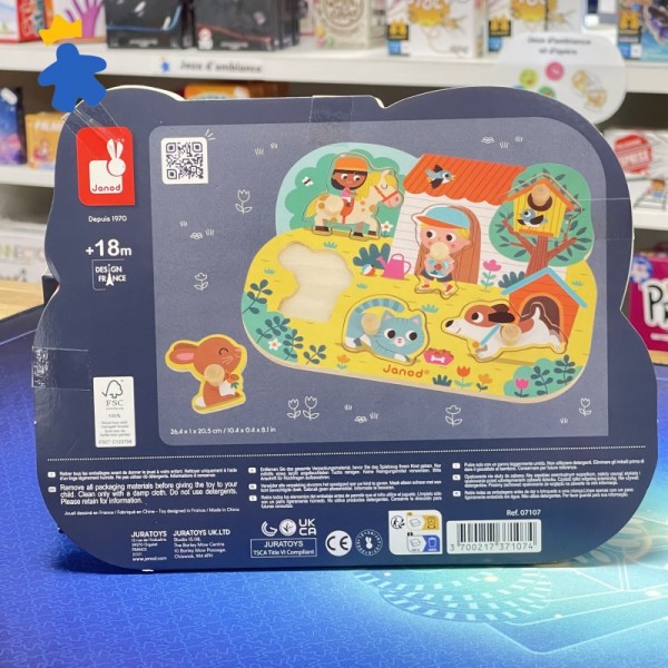 Puzzle campagne 6 pièces - Janod