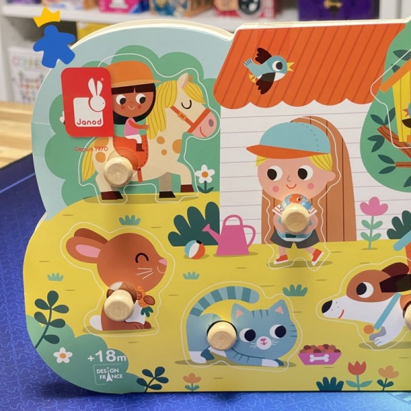 Puzzle campagne 6 pièces - Janod