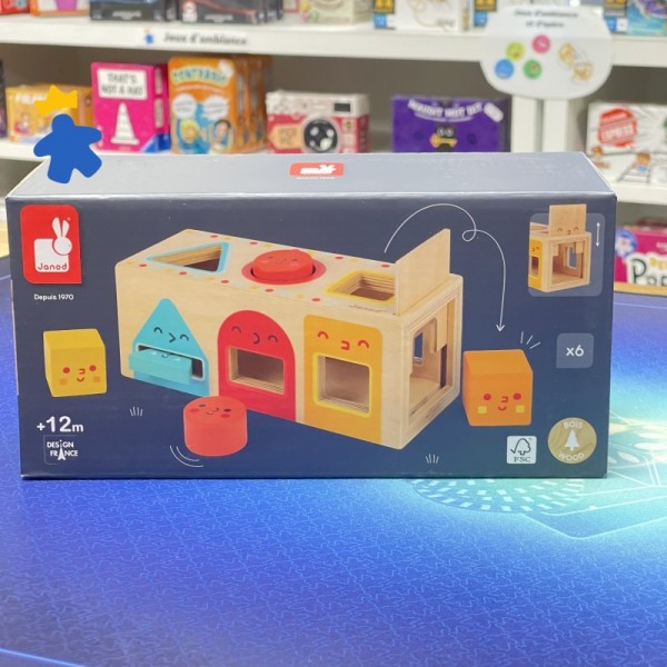 Boite à formes géométriques - Janod