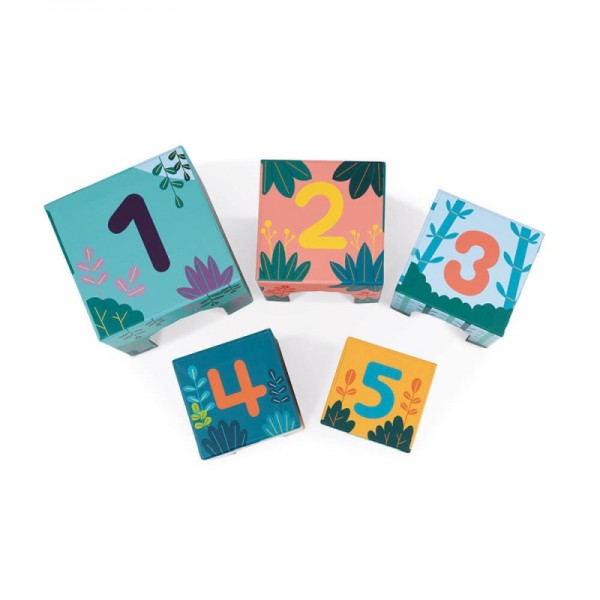 Pyramide et figurines animaux - Janod