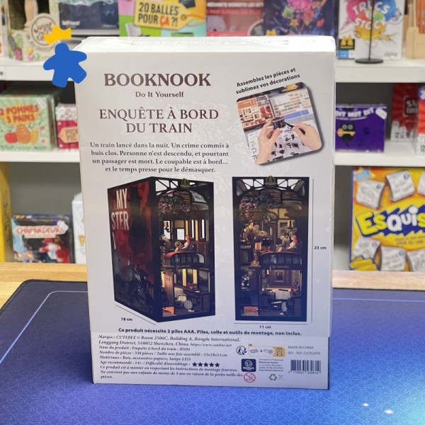 Booknook Enquête à Bord du Train - Cutebee