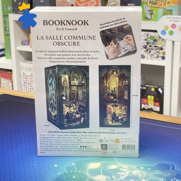 Booknook La salle commune obscure - Cutebee