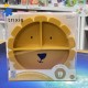 Assiette avec ventouse en silicone et compartiments Mr Lion - Trixie