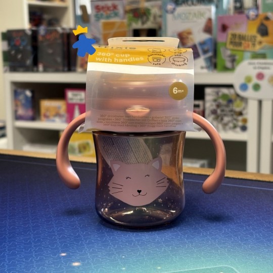 Gobelet 360° avec poignées Mrs Cat - Trixie