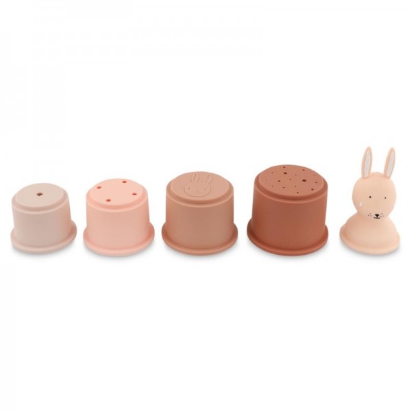 Gobelets empilables 5 pcs Mrs Rabbit - Trixie